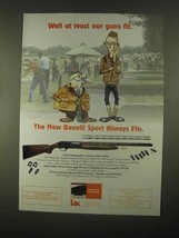 1997 Heckler &amp; Koch Benelli Sport Shotgun Ad - Guns Fit - £14.46 GBP