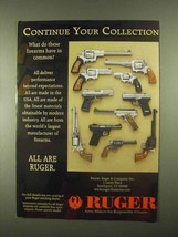 1997 Ruger Handguns Ad - Continue Your Collection - $18.49
