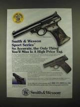 1997 Smith &amp; Wesson Model 22A Target, Sport Pistol Ad - £13.82 GBP