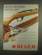 1997 Ruger Model 96 Rifle and Vaquero Revolver Ad - $18.49