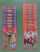 1989 Pro Set New England Patriots Football Set - $3.99