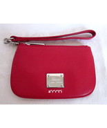 Ralph Lauren Leather Newbury Wristlet Coin Pouch Red NWT - $46.00