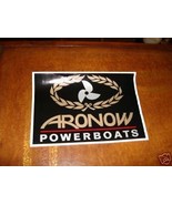 ARONOW POWERBOATS  XTRA LARGE DECAL NEW - $40.45 CAD