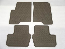 OEM 2011-2014 Jeep Patriot Compass All Weather Rubber Beige Floor Mats 4... - £60.59 GBP