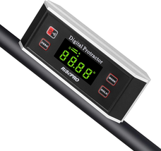 Inclinometer, ® Digital Protractor Angle Finder Level Inclinometer Magne - $73.25
