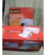 Scotch Thermal Laminator 3M Model TL-902 New + 50 Pouches - $753.96 MXN