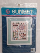 Sunset Counted Cross Stitch Kit #13573 Sewing Room Treasures ~ Barbara W... - $34.60