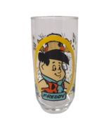 Vintage 1986 Pizza Hut The Flintstones Kids Freddy Collectors Glass - $185.49 MXN
