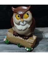 Disney Friend Owl Lawn figure 9&quot;+ ceramic - $57.09