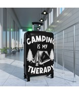 Stylish Suitcase with Canvas Print Camping is my therapy Design for Adve... - £198.43 GBP+