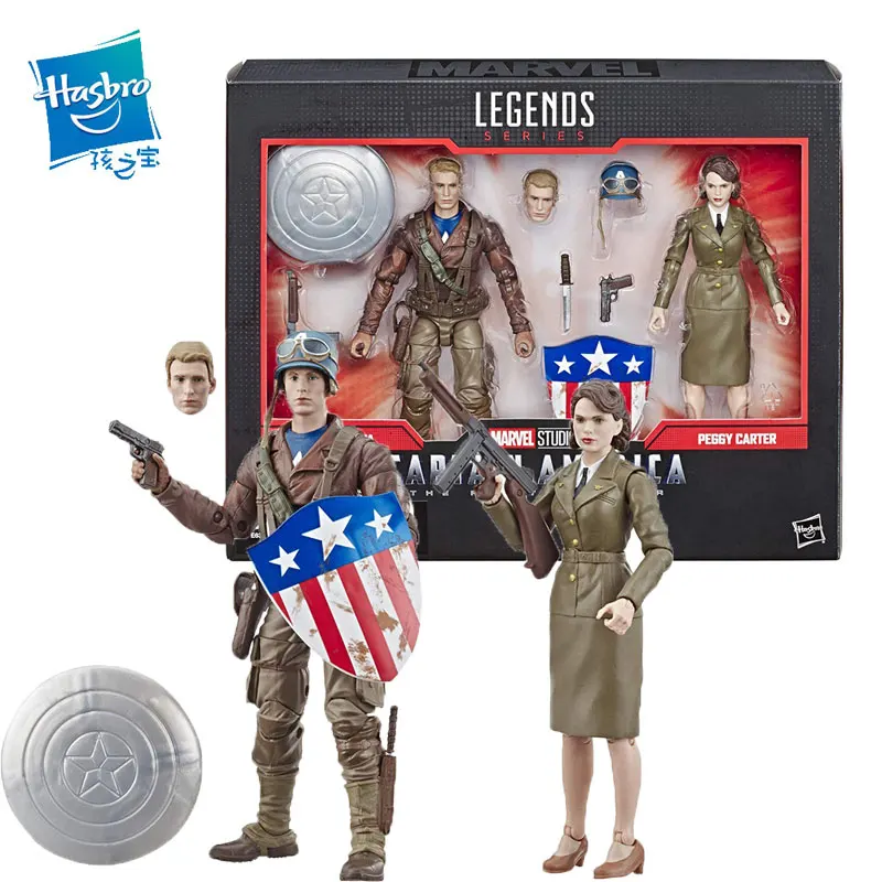 Marvel Captain American Avengers 80th Anniversary Series Captain America Peggy - £51.11 GBP+