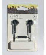 AUVIO Wired In-Ear Earbuds, Black - £11.79 GBP