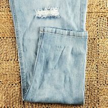 HART Denim Jeans Straight Leg Size 29 Light Blue Wash Distressed Style 12078 image 5