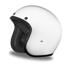 Daytona Helmet CRUISER- HI-GLOSS WHITE DOT Motorcycle Helmets DC1-C - $95.36