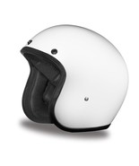 Daytona Helmet CRUISER- HI-GLOSS WHITE DOT Motorcycle Helmets DC1-C - £74.83 GBP