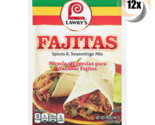 12x Packets Lawry&#39;s Fajitas Flavor Spices &amp; Seasoning Mix | No MSG | 1.27oz - £27.35 GBP