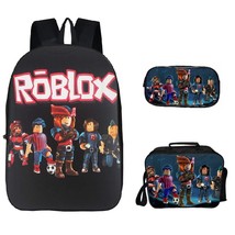 Roblox Backpack Package Series Schoolbag Lunch Box Pen Case Team - £48.10 GBP