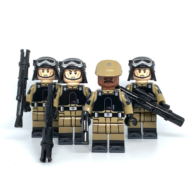 Star Wars Imperial Army Trooper From Andor Tan Custom Minifigures ...