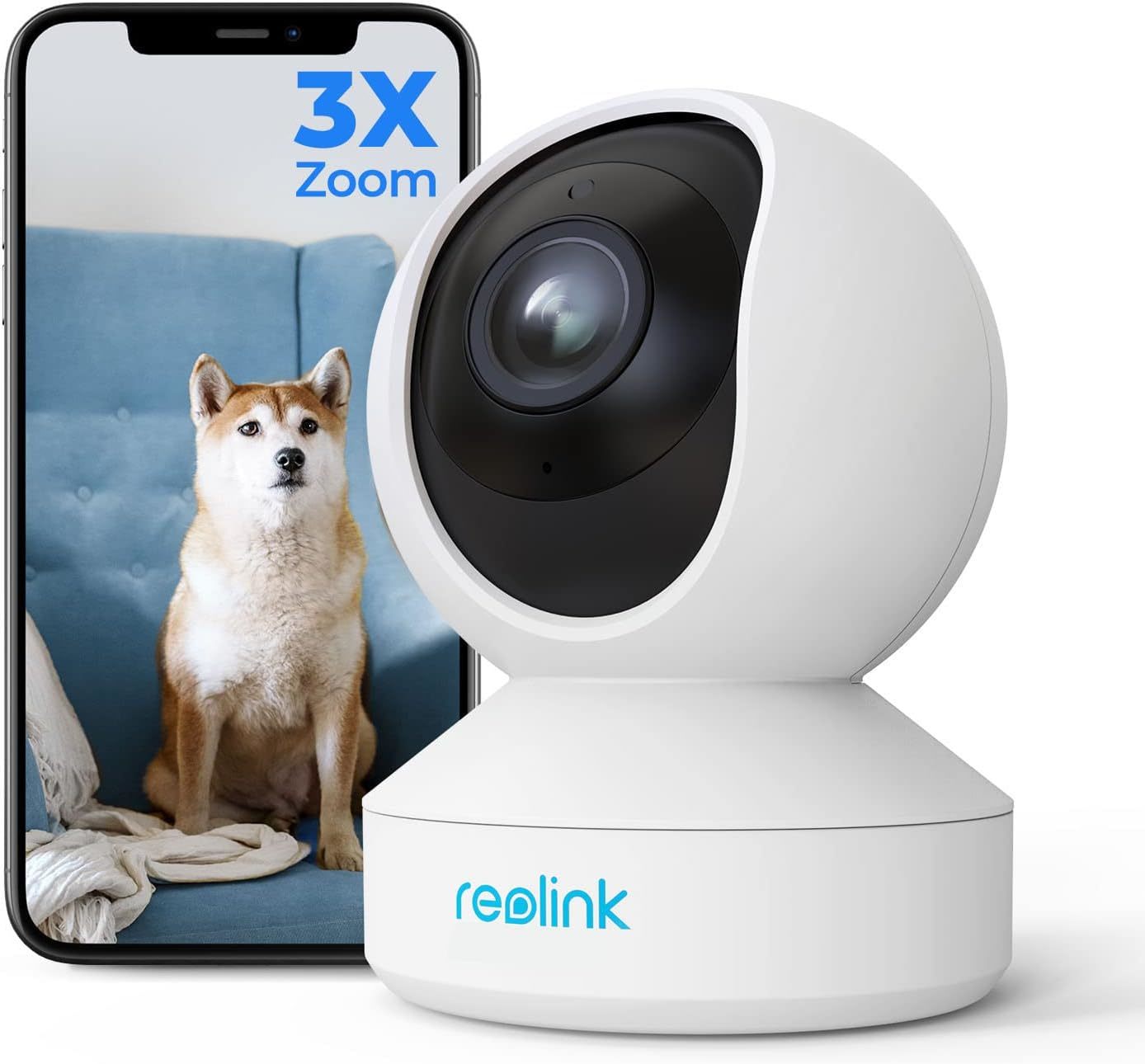 Reolink 5Mp Super Hd Plug-In Wifi Camera With Pan, Tilt, And, And Home S... - $116.93
