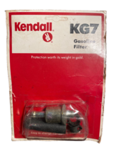 Vintage Kendall Gasoline Filter KG7 New Part Nip Packaging Is Damaged - £11.81 GBP