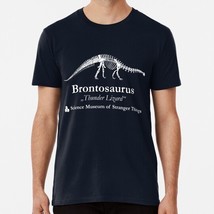 Dustin&#39;s Brontosaurus Skeleton Thunder Lizard S to 5XL Made in the USA T-Shirt - £17.60 GBP