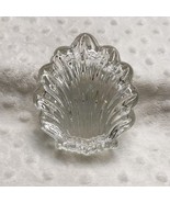 Vintage Gorham 24% Lead Crystal, Chantilly Shell Shaped, Trinket Box w/Lid - $25.65 CAD