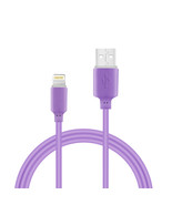 Reiko 30 Pcs Tangle Free Apple Ipad Air Usb Data Cable 3.3 Feet In Purple - $62.71