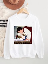Ies female women holiday clothes cartoon style pullovers print lady graphic sweatshirts thumb200
