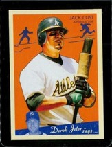 2008 Upper Deck Goudey Baseball Trading Card #139 JACK CUST Oakland Athletics - £6.56 GBP