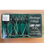 Department 56 Heritage Village #5996-0 Lamp Post - 1 Package - Set Of 4 - £9.40 GBP