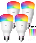 Yeelight Smart Led Light Bulbs 60W Equivalent, Smart Led Bulbs A19, 4 Pack - $58.92