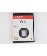 New Sealed SanDisk Nintendo Wii Memory Card 1.0 GB Video Game Save Card SD - $1,457.19 MXN