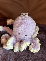 Small Lavender Purple Plush Octopus w Curly Legs Tentacles Stuffed Animal – 4.5 - £8.90 GBP