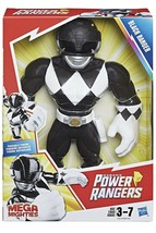 Playskool Heroes Mega Mighties Power Rangers Black Ranger 10-inch Figure - £15.95 GBP