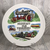 Vintage Midwest Old Threshers My. Pleasant, Iowa Collectors Plate 1973 - £15.46 GBP