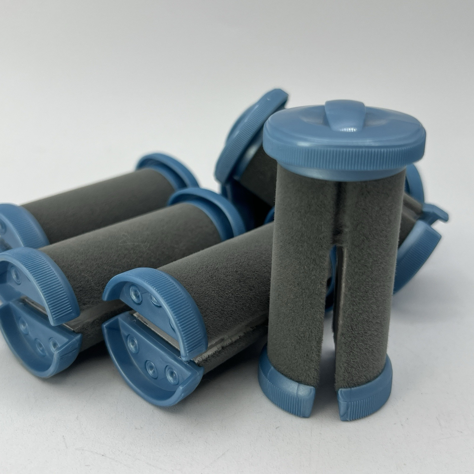 Set 6 Conair Ion Shine MEDIUM Replacement Hot Rollers CHV261 Flocked Cur... - $14.95