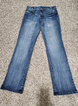 Billabong Womens Jr Size 5 Medium Wash Low Rise Bootcut Jeans Y2K - $19.00