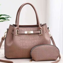 Lady&#39;s Bags  Crocodile Pattern Shoulder Bag Large Capacity Hand Bag Shoulder Bag - £33.53 GBP