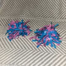 Cheerleader MAXIE Doll Hasbro Replacement Pompoms Vintage '80s Purple Bl... - $19.35