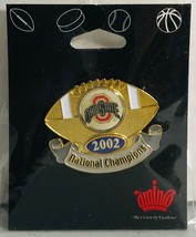 Ohio State University National Champions 2002 Football Pin Lapel - New - £15.51 GBP