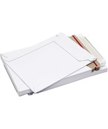 500 - 6&quot; x 8&quot; White CD/DVD Photo Ship Flats Cardboard Envelope Mailer Ma... - £120.05 GBP