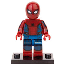 Spider-Man (Civil War) Marvel Super Heroes Lego Compatible Minifigure Blocks - £2.35 GBP