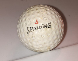Spalding #4 Surlyn Vintage Collectible Golf Ball - $9.38
