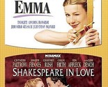 Emma/Shakespeare In Love (DVD, 2007, 2-Movie Collection) - $9.74