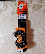 Fang-tastic Pumpkin Halloween Dog Collar - Size XS / S -  9&quot; to  11&quot; - $74.16 MXN