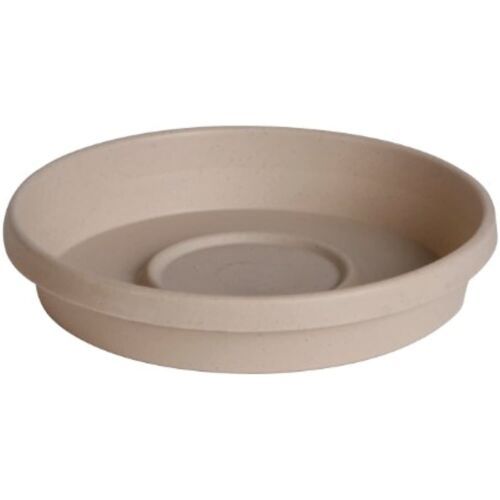 Bloem Terratray 2 in. H x 12 in. Dia. Resin Traditional Pepperstone Tray - $19.31