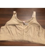 NEW Comfort Choice SZ 38D Wire Free Beige Front Close Bra - $20.15 CAD