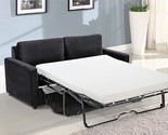 US Pride Furniture Knightsville Velvet 70 &#39; Square Arms Sofa Bed Sofabed... - $1,639.99