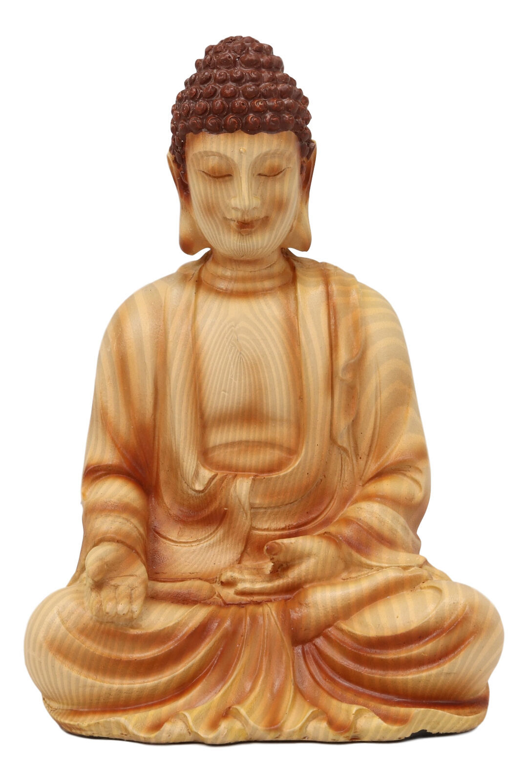 Ebros Eastern Meditating Buddha Gautama Amitabha in Varada Mudra Pose Statue