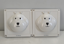 HG POWER 2 PK 4&quot; Dryer Vent Cover Exterior Wall - Loyal Puppy Knight w/ ... - $15.83